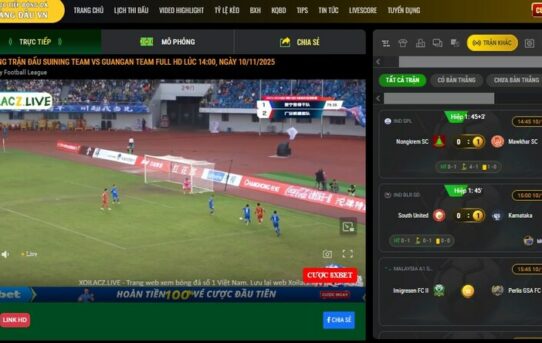 Socolive – Trung tâm cập nhật lịch thi đấu bóng đá siêu nhanh và toàn diện dành cho fan túc cầu